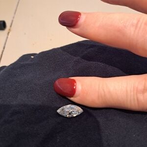 Gorgeous marquise Moissanite